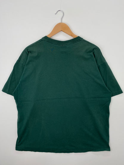 90's HOOTERS ATHLETICS Made in USA Size XL Vintage T-Shirt / A1372