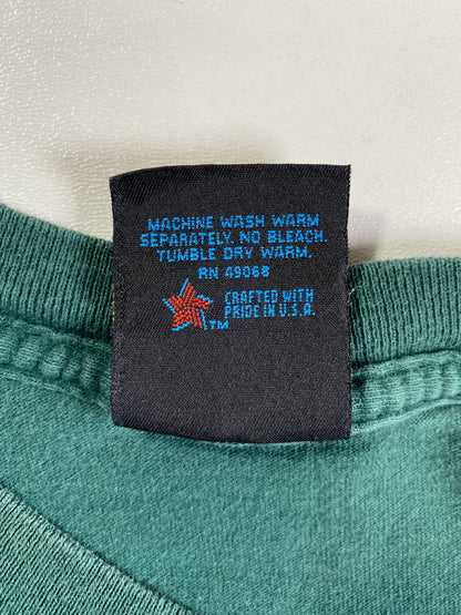 90's HOOTERS ATHLETICS Made in USA Size XL Vintage T-Shirt / A1372