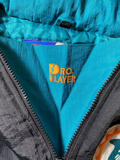 90’s DOLPHINS Size L NFL Nylon Padded Jacket / E1740N
