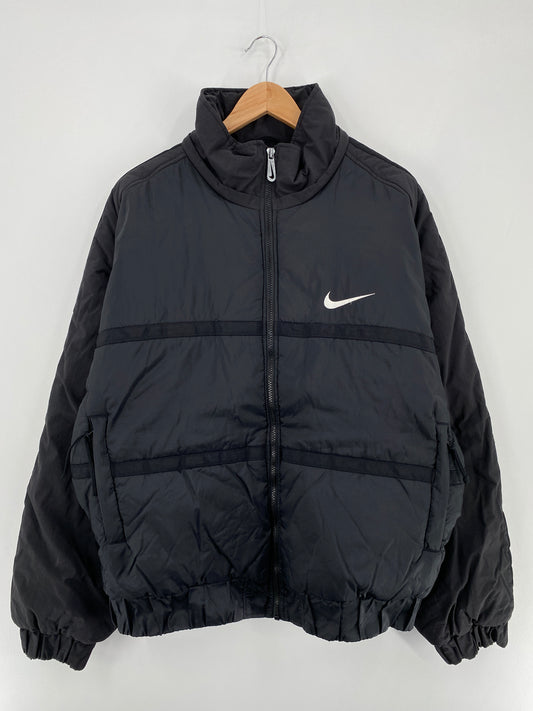 90's NIKE Size XL Vintage Nylon Padded Jacket / E1742N