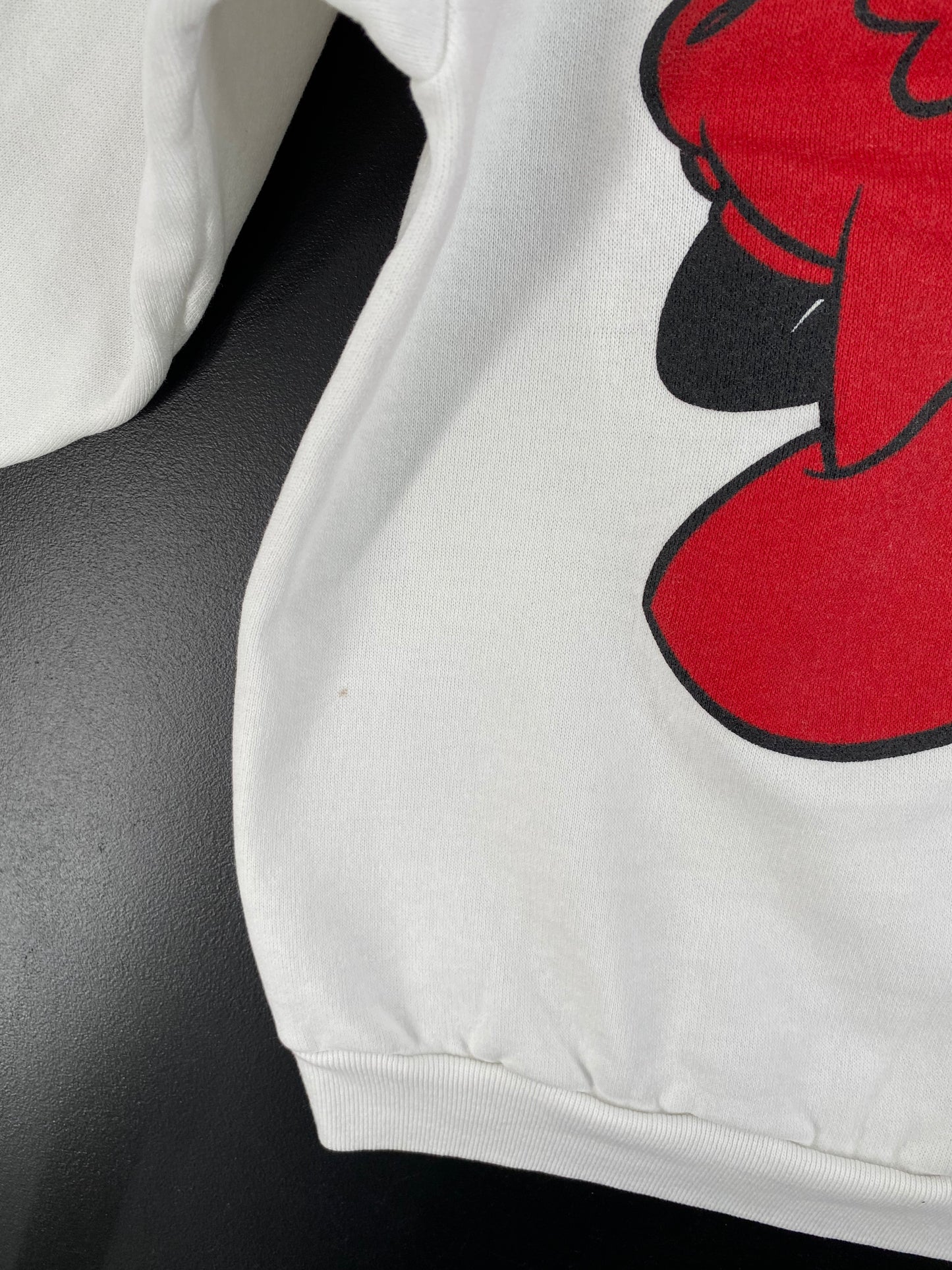 80’s DISNEY MINNE MOUSE Made in USA Size XL Vintage Sweat-Shirt / A1434