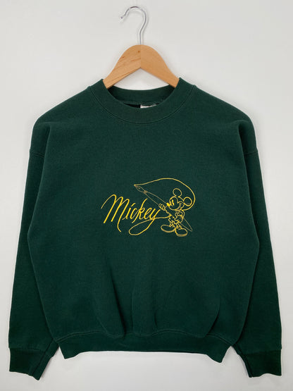 90's DISNEY MICKEY Made in USA Size M Vintage Sweat-Shirt / A1437