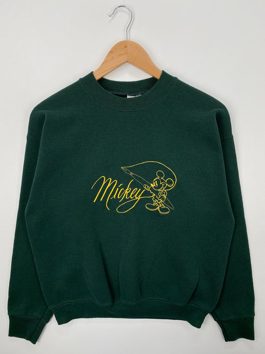 90's DISNEY MICKEY Made in USA Size M Vintage Sweat-Shirt / A1437