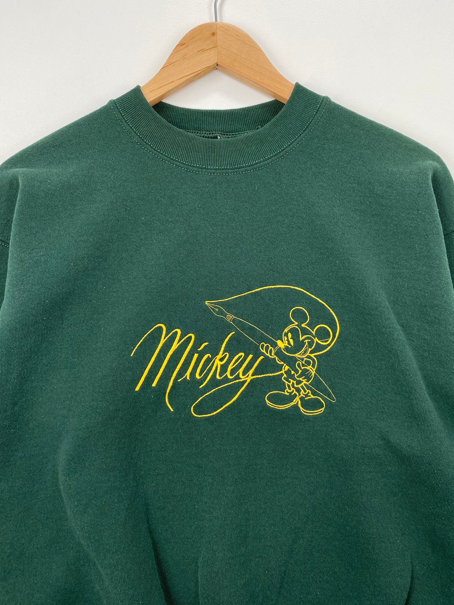 90's DISNEY MICKEY Made in USA Size M Vintage Sweat-Shirt / A1437