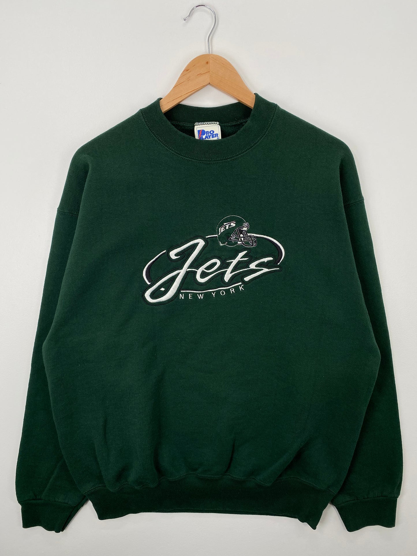 90's NEY YORK JETS Made in USA Size XL Vintage NFL Sweat-shirt / A1441