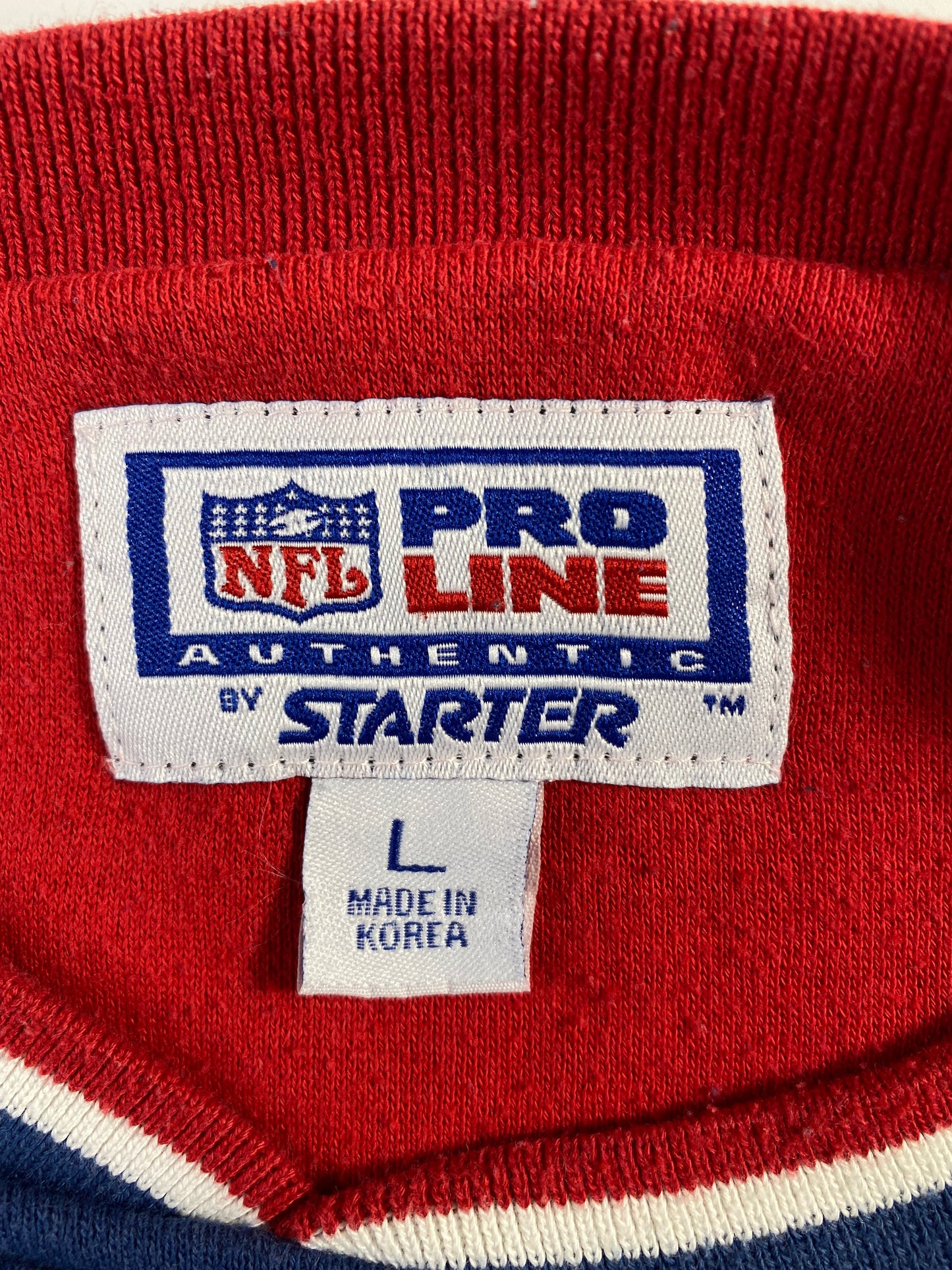 90's STARTER x NEW ENGLAND PATRIOTS Size L Vintage NFL Sweat-shirt / A1443