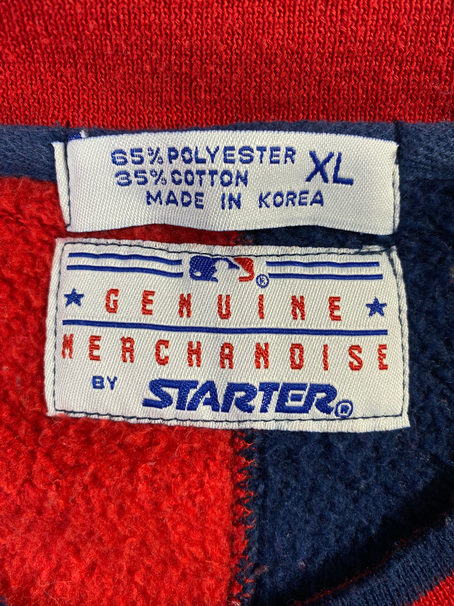 90's STARTER x ST. LOUIS CARDINALS Size XL Vintage MLB Sweat-shirt / A1444