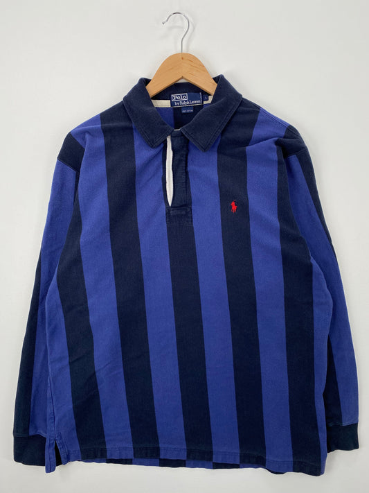 90's POLO RALPH LAUREN Size L Vintage Rugby shirt / E1489R