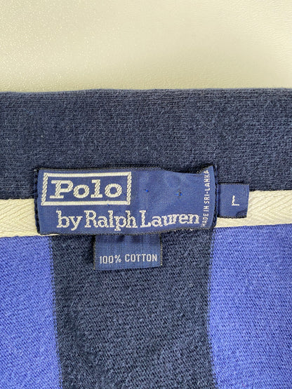 90's POLO RALPH LAUREN Size L Vintage Rugby shirt / E1489R