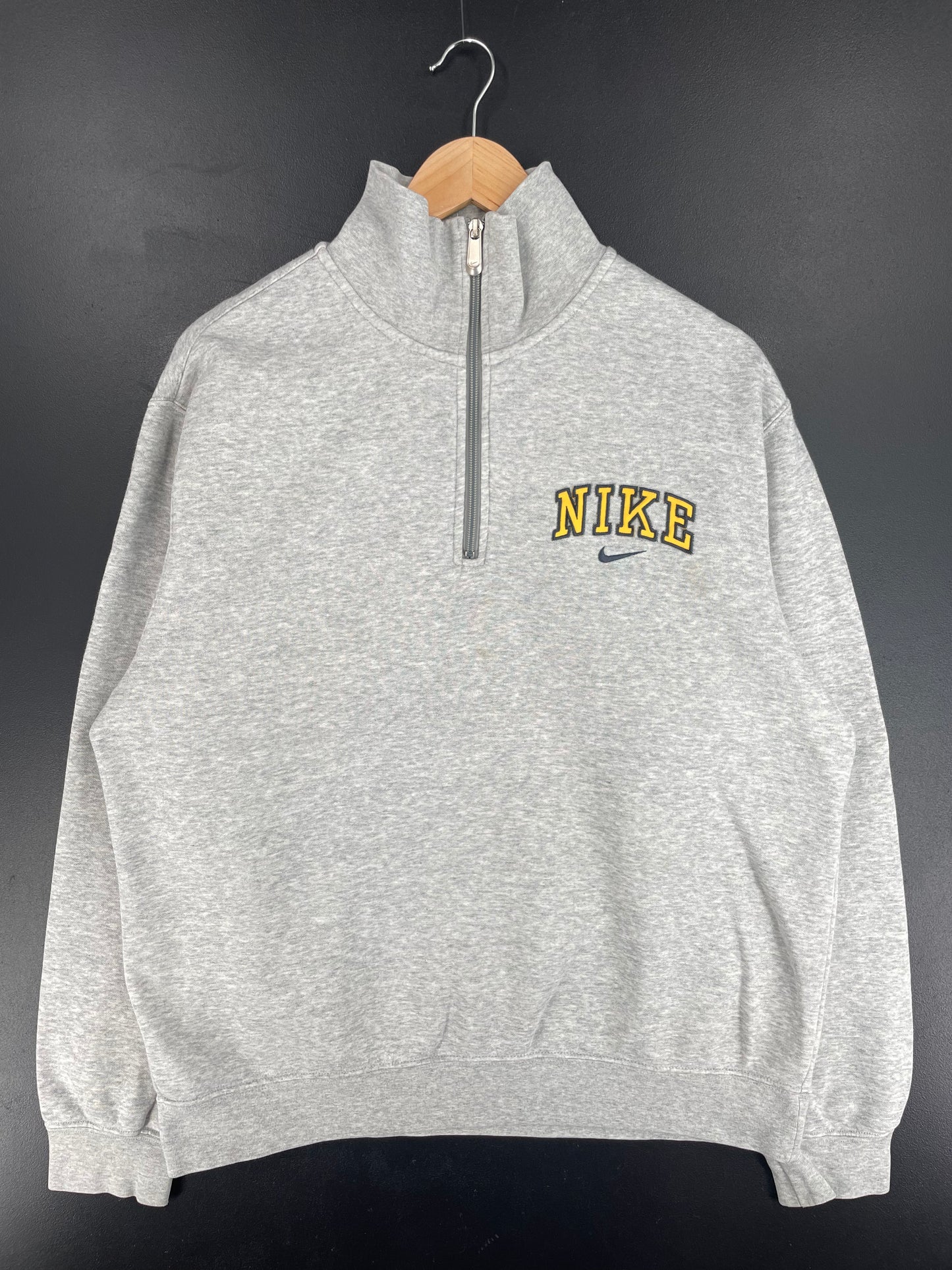 00' NIKE Size L Vintage Half Zip Sweat-Shirt / E3879S