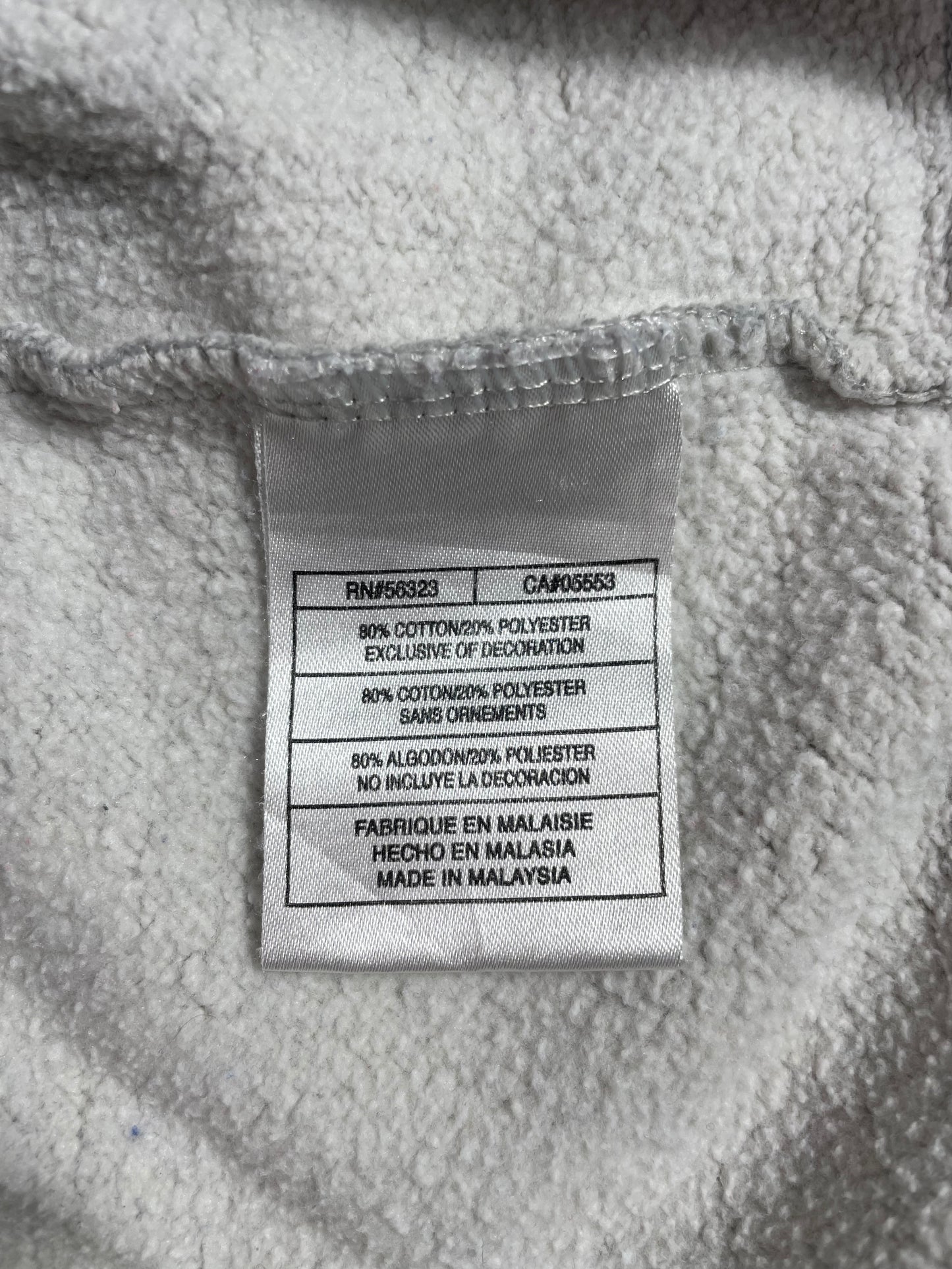 00' NIKE Size L Vintage Half Zip Sweat-Shirt / E3879S