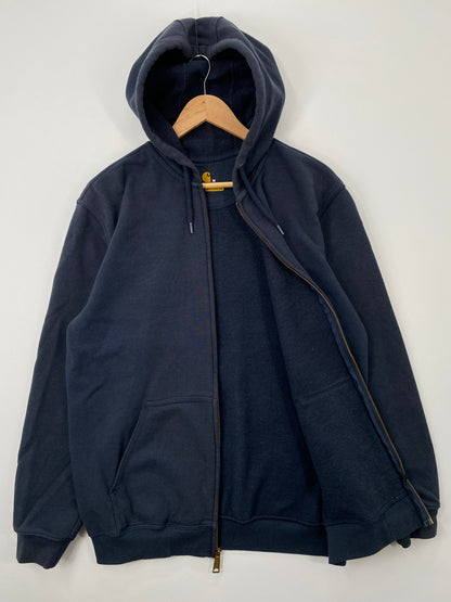 Vintage CARHARTT Size M Zip-up Hoodie Sweat-Shirt  / A1484