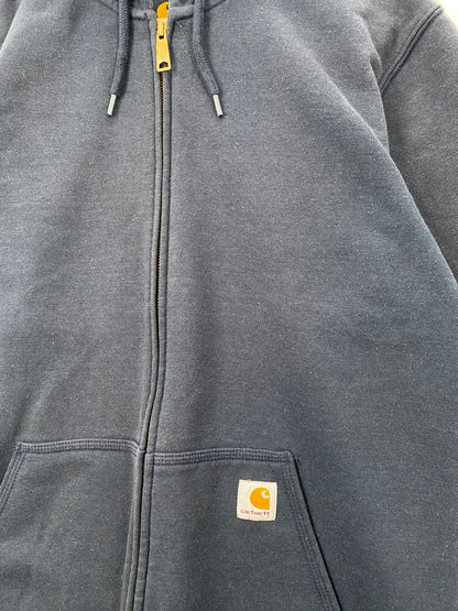 Vintage CARHARTT Size M Zip-up Hoodie Sweat-Shirt  / A1484