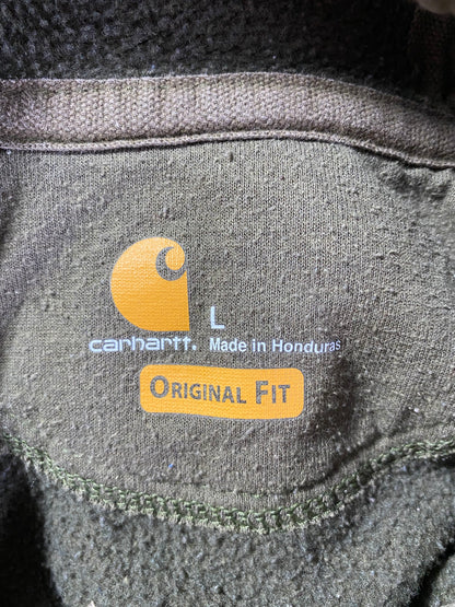 Vintage CARHARTT Size L Hoodie Sweat-Shirt  / A1489