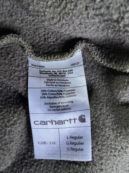 Vintage CARHARTT Size L Hoodie Sweat-Shirt  / A1489