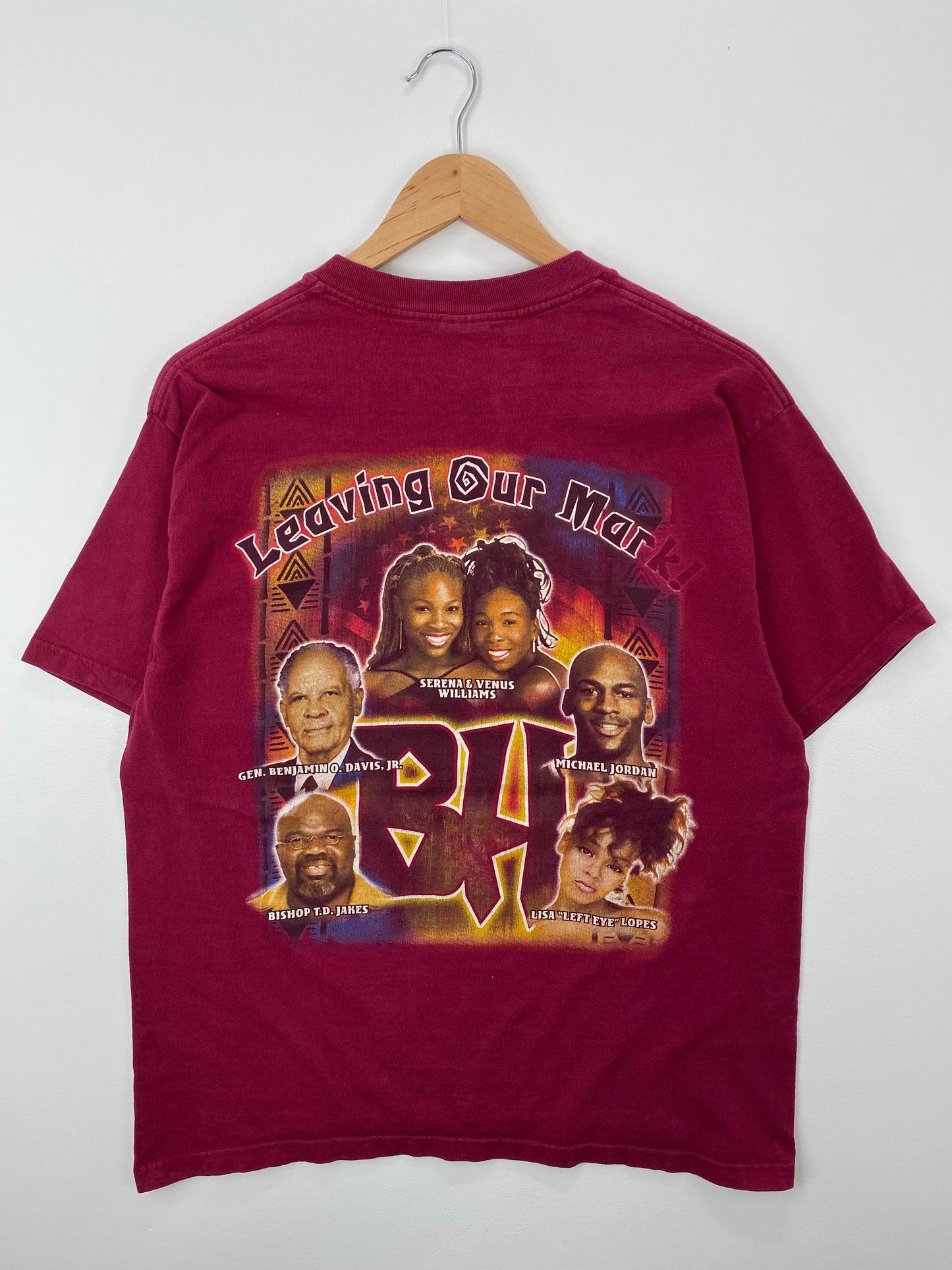 90's BLACK HISTORY Size L Vintage T-shirt / A1520