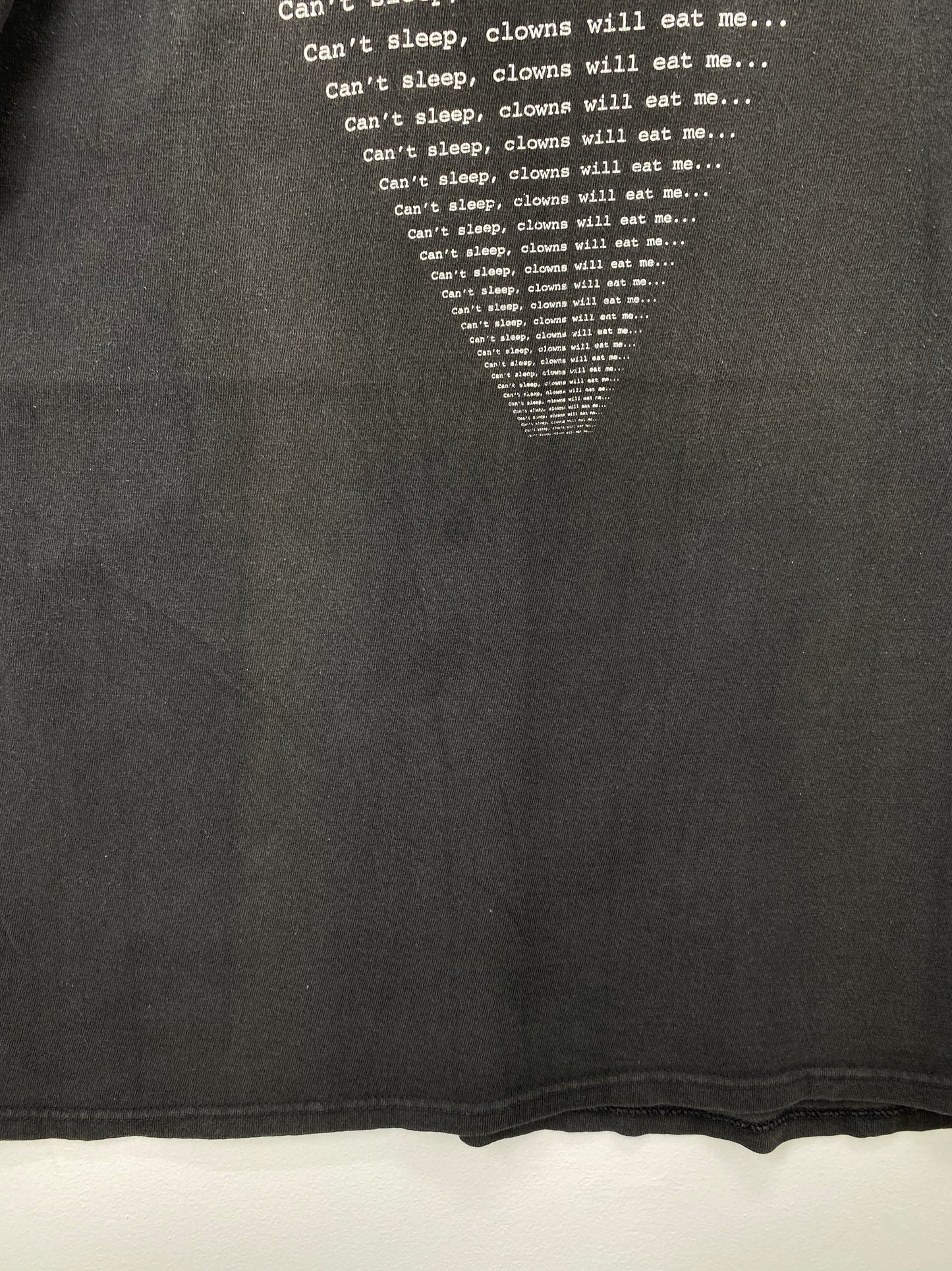 90's CAN'T SLEEP, CLOWNS WILL EAT ME Size XL Vintage T-shirt / A1524