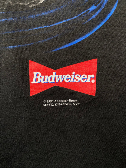 1995 BUDWEISER Made in USA Size XL Vintage T-shirt / E4094T