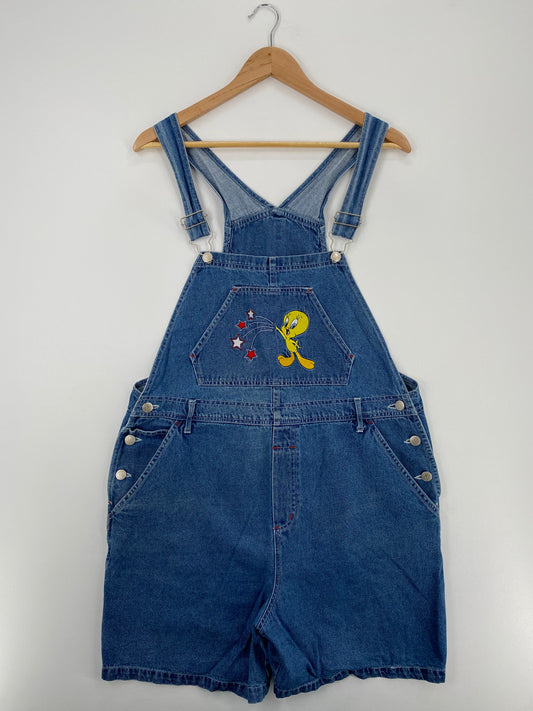 1999 LOONEY TUNES TWEETY Size XL Vintage Denim Shorts/ A1585