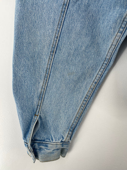 90's GUESS Made in USA Size L Vintage Denim Jacket / A1589