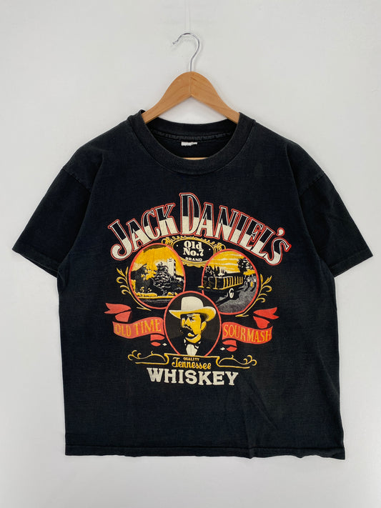 Vintage JACK DANIEL'S Size No Tag (Approx.L) T-Shirt / A6021