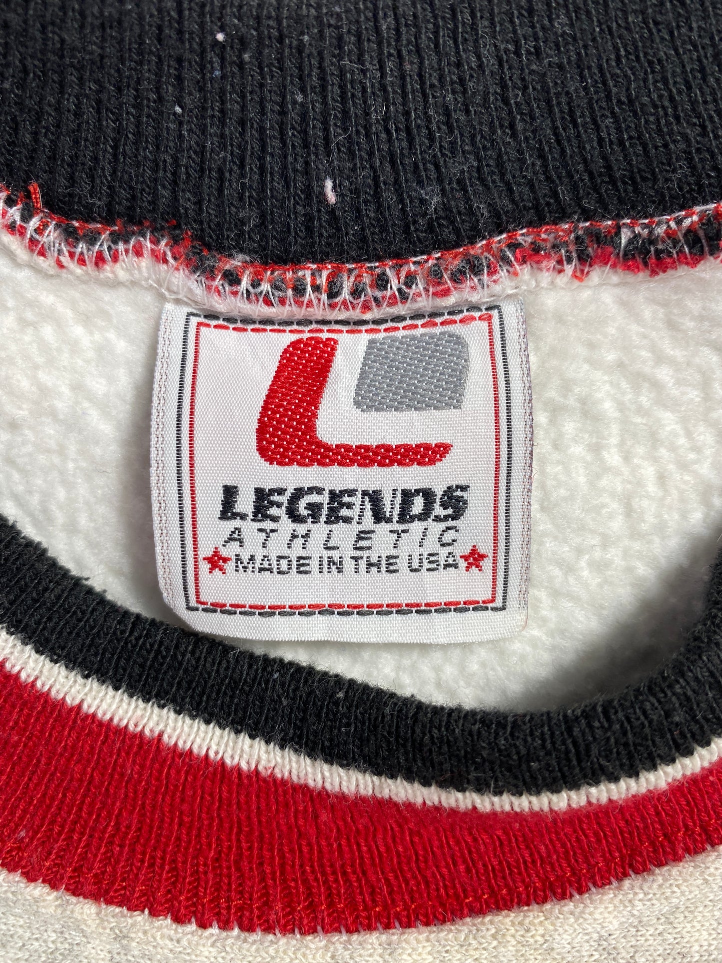 90's NEBRASKA UNIVERSITY Made in USA Size L Vintage College Sweat-Shirt / A6025