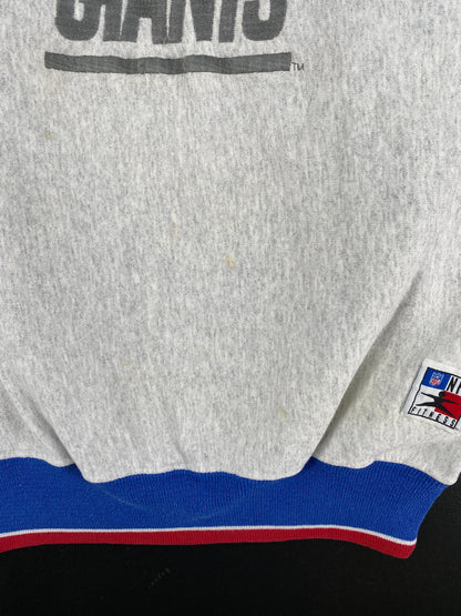 90's NEW YORK GIANTS Made in USA Size (Approx.L) Vintage NFL Sweat-Shirt / A6026