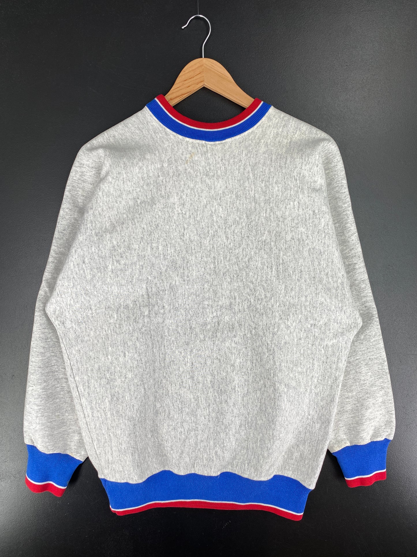 90's NEW YORK GIANTS Made in USA Size (Approx.L) Vintage NFL Sweat-Shirt / A6026