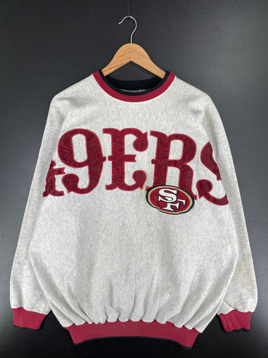 90's SAN FRANCISCO 49ERS Made in USA Size XXL Vintage NFL Sweat-Shirt / A6027