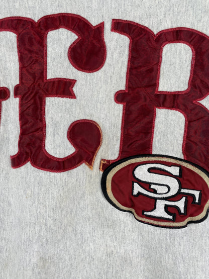 90's SAN FRANCISCO 49ERS Made in USA Size XXL Vintage NFL Sweat-Shirt / A6027