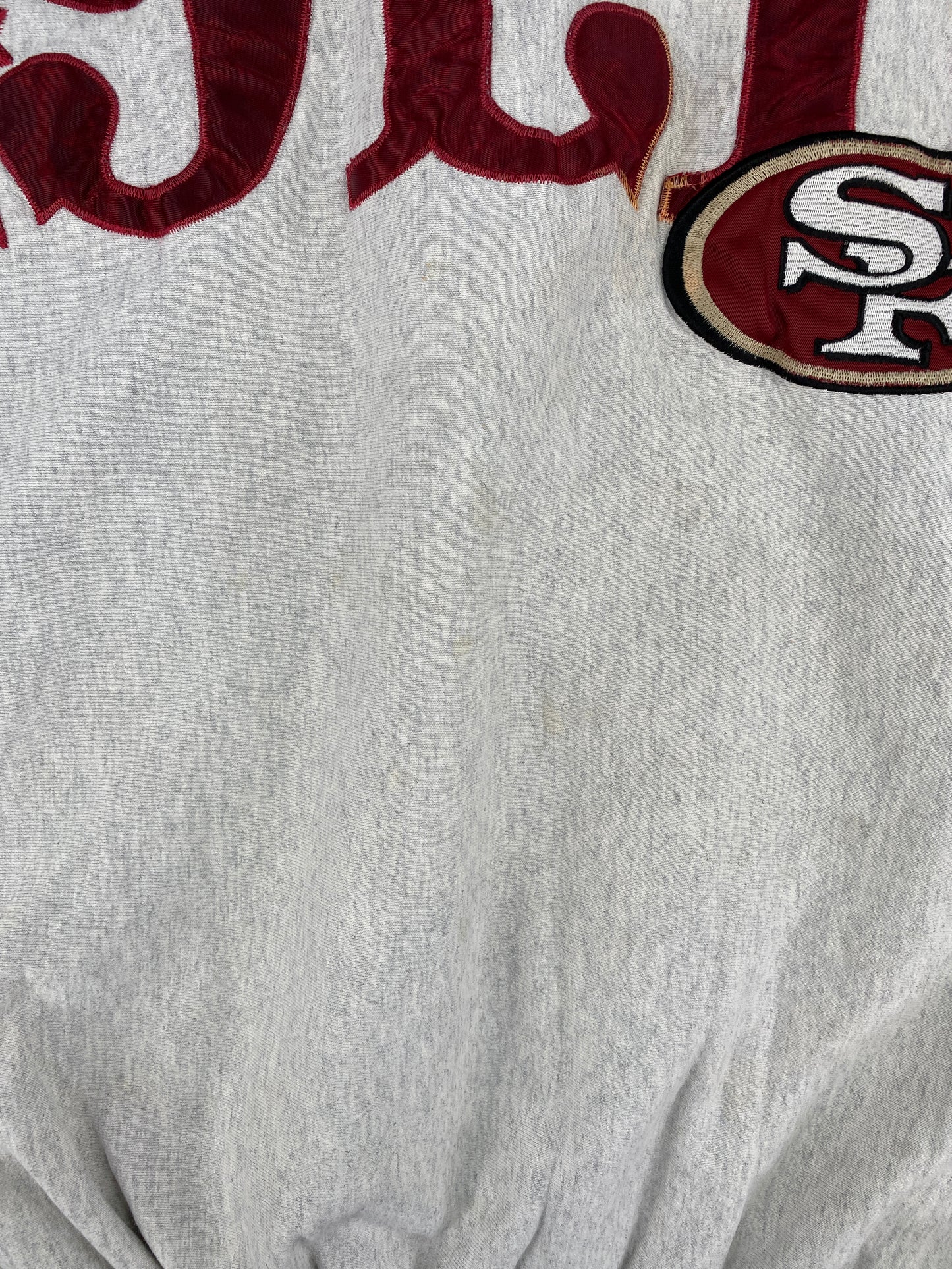 90's SAN FRANCISCO 49ERS Made in USA Size XXL Vintage NFL Sweat-Shirt / A6027