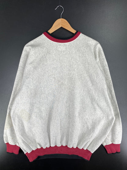 90's SAN FRANCISCO 49ERS Made in USA Size XXL Vintage NFL Sweat-Shirt / A6027