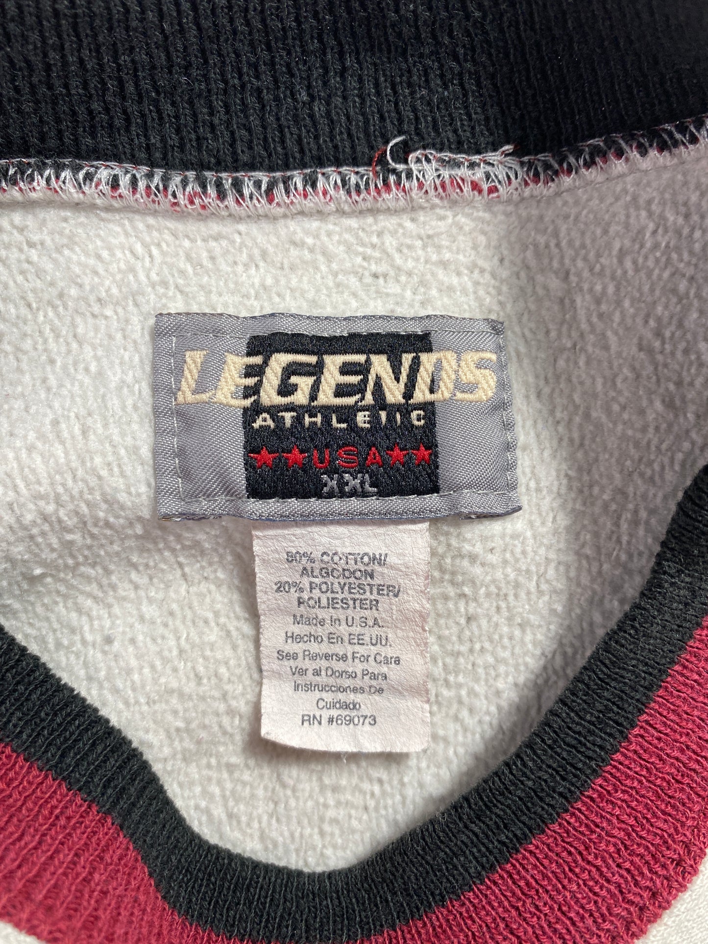 90's SAN FRANCISCO 49ERS Made in USA Size XXL Vintage NFL Sweat-Shirt / A6027