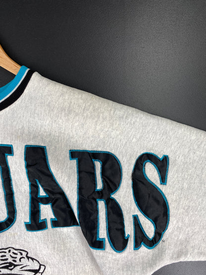90's JACKSONVILLE JAGUARS Made in USA Size No Tag (Approx.L) Vintage NFL Sweat-Shirt / A6028