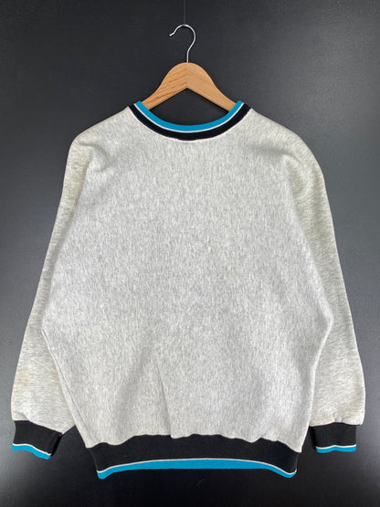 90's JACKSONVILLE JAGUARS Made in USA Size No Tag (Approx.L) Vintage NFL Sweat-Shirt / A6028