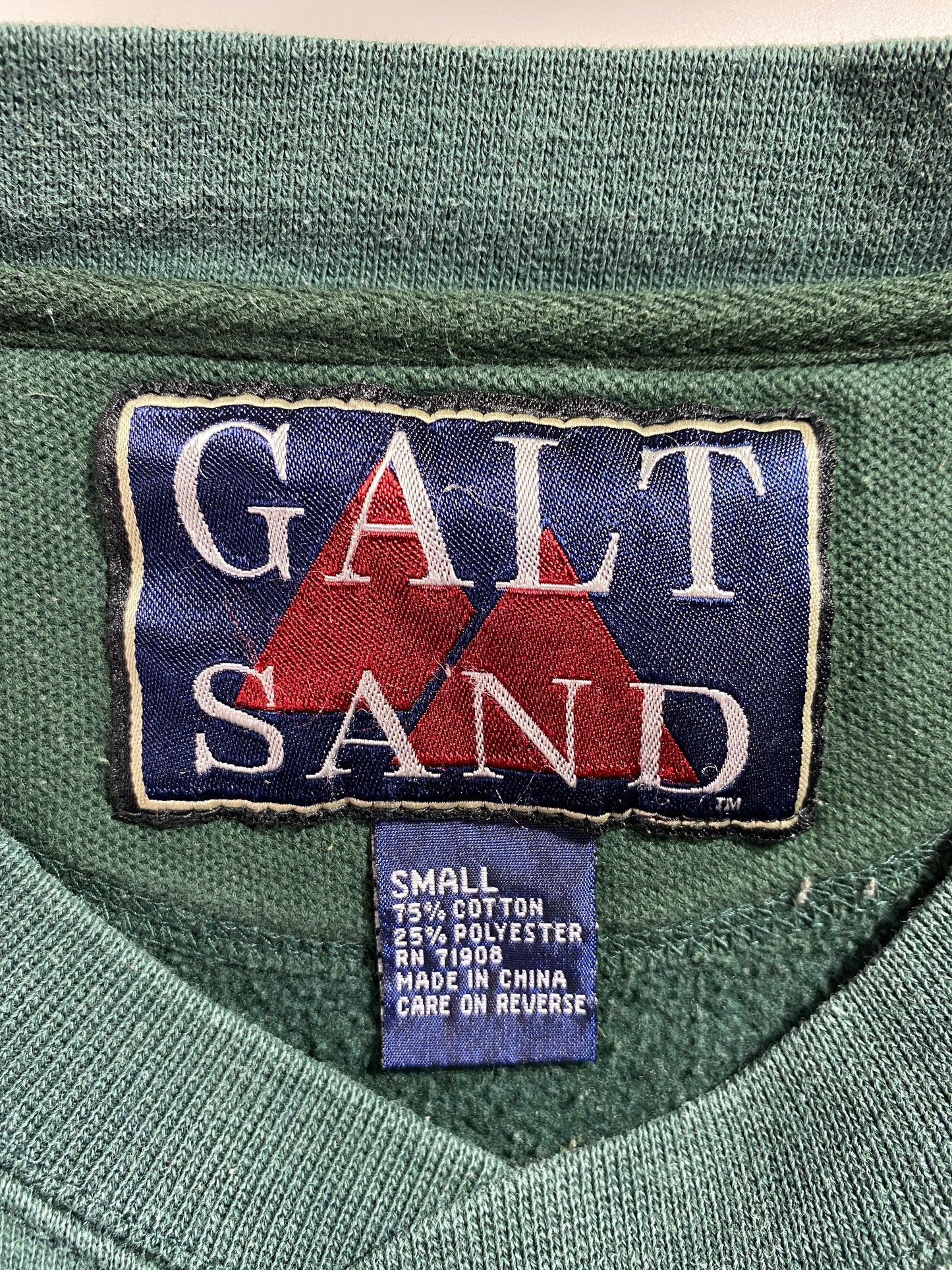 Vintage NOTRE DAME UNIVERSITY Size S Vintage College Sweat-Shirt / A6030