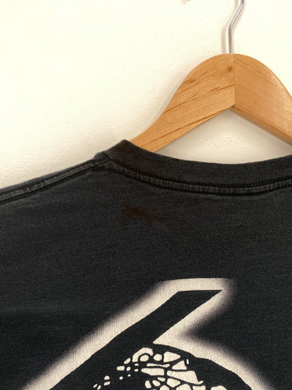 90's Reebok SHAQ Made in USA Size L Vintage NBA T-shirt / A1724