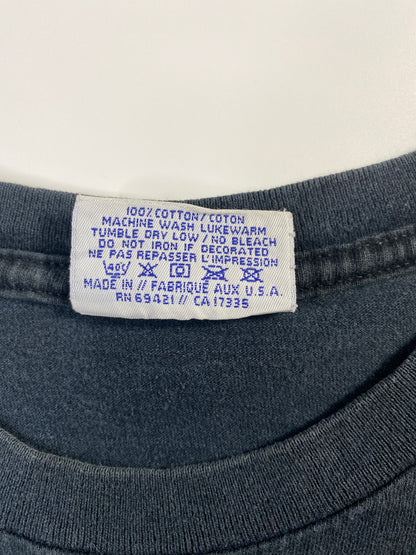 90's Reebok SHAQ Made in USA Size L Vintage NBA T-shirt / A1724