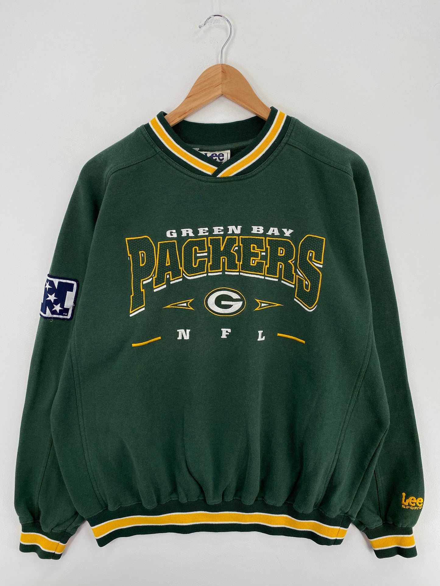 90's GREEN BAY PACKERS Size L Vintage NFL Sweat-Shirt / A6053