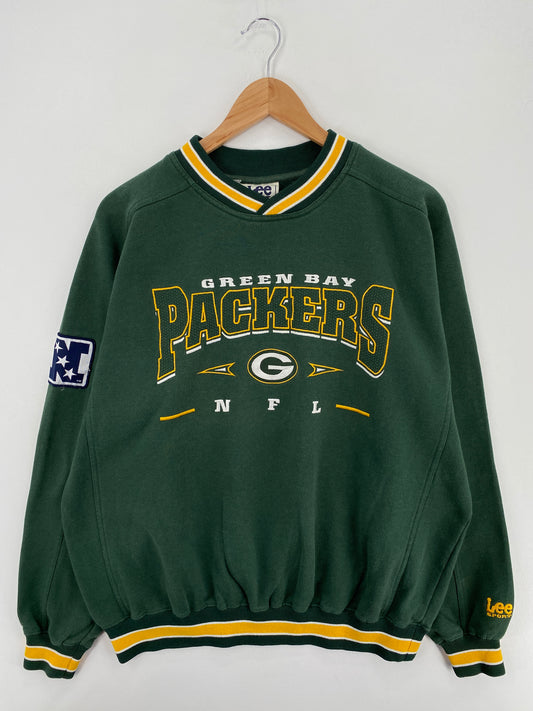 90's GREEN BAY PACKERS Size L Vintage NFL Sweat-Shirt / A6053