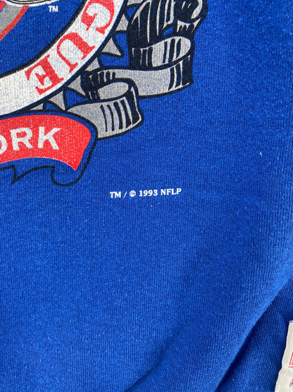 1993 NEW YORK GIANTS Made in USA Size M Vintage NFL Sweat shirt / A1737