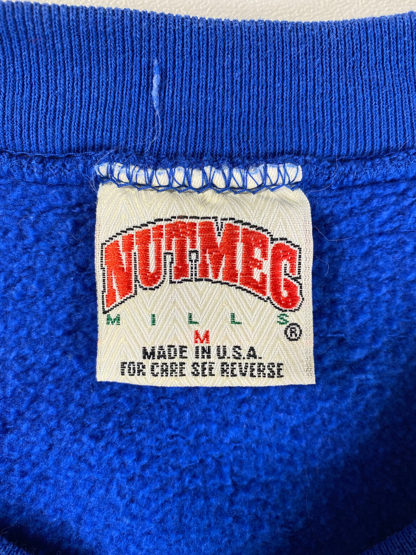 1993 NEW YORK GIANTS Made in USA Size M Vintage NFL Sweat shirt / A1737