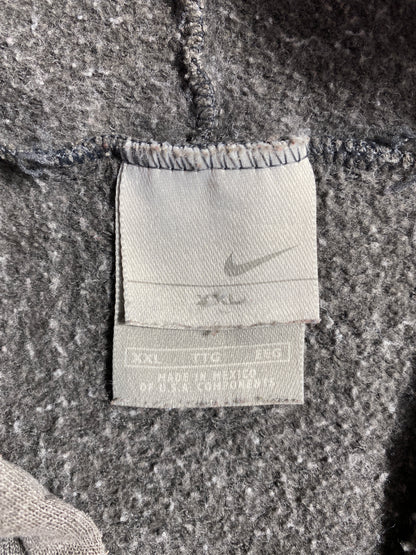 90's NIKE CENTER SWOOSH Size XXL Vintage Hoodie Sweat-shirt / A6069