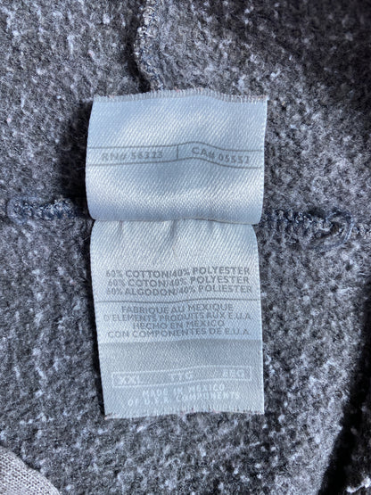 90's NIKE CENTER SWOOSH Size XXL Vintage Hoodie Sweat-shirt / A6069