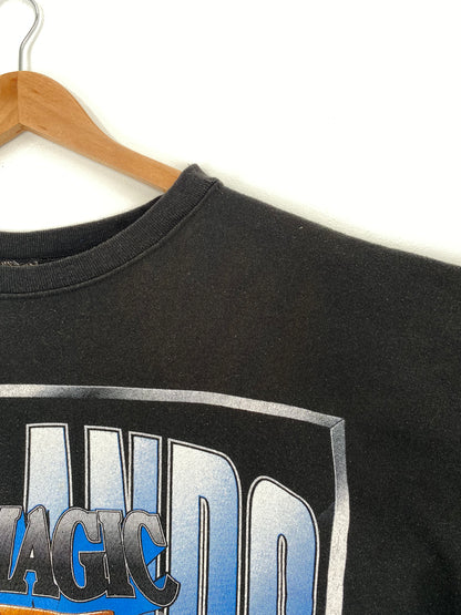 90's OLANDO MAGIC Made in USA Size XXXL Vintage NBA Sweat shirt / A1740