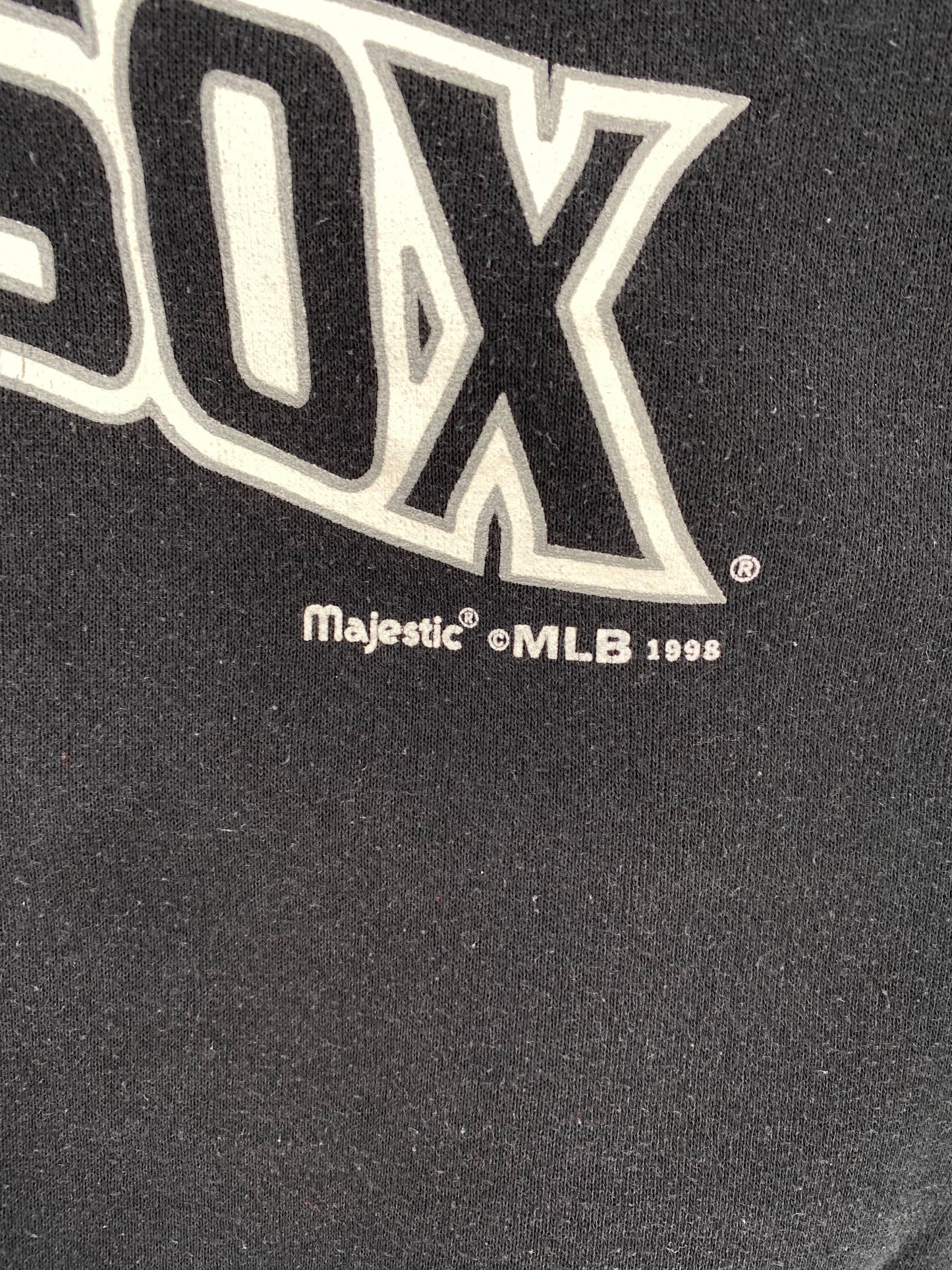 1998 CHICAGO WHITE SOX Made in USA Size XL Vintage MLB Sweat shirt / A1742