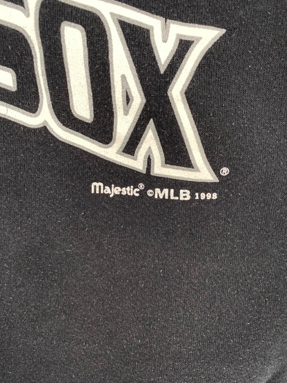 1998 CHICAGO WHITE SOX Made in USA Size XL Vintage MLB Sweat shirt / A1742