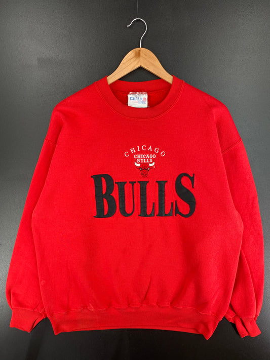 90's CHICAGO BULLS Made in USA Size L Vintage NBA Sweat shirt / A1744