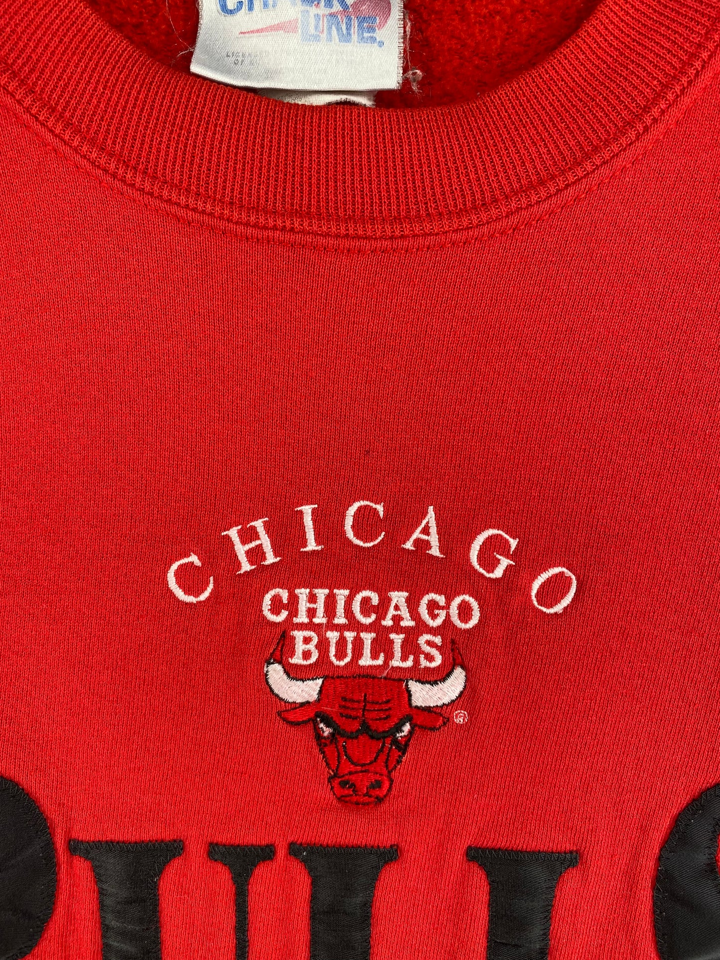 90's CHICAGO BULLS Made in USA Size L Vintage NBA Sweat shirt / A1744