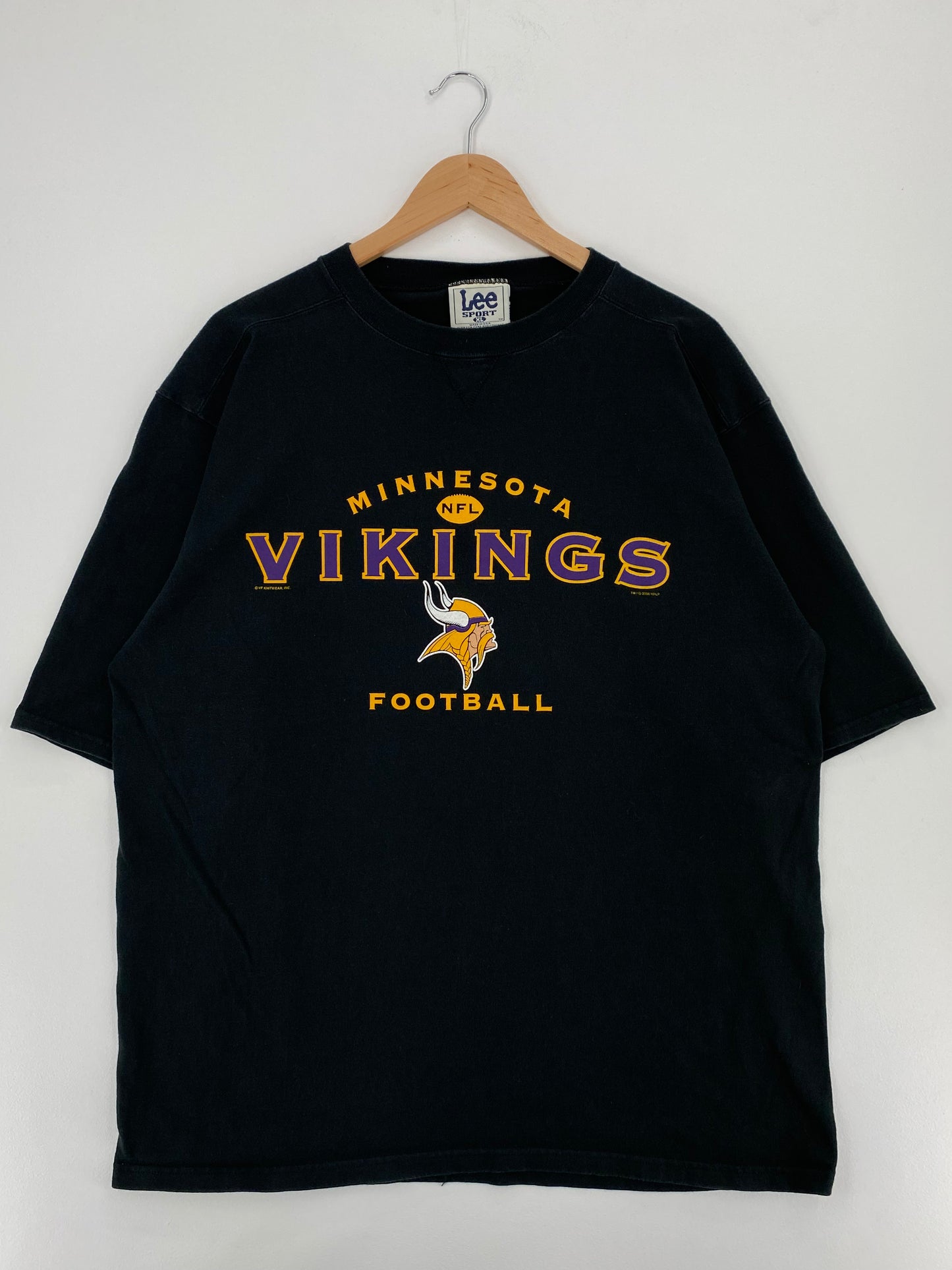 2000 MINNESOTA VIKINGS Made in USA Size XL Vintage NFL T-Shirt / A1770